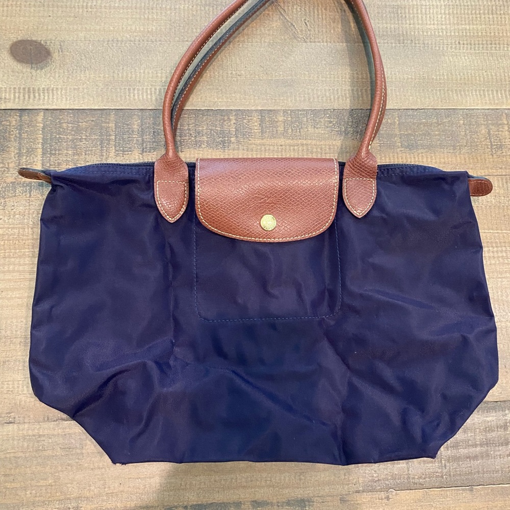 Longchamp le pliage small nylon shoulder tote